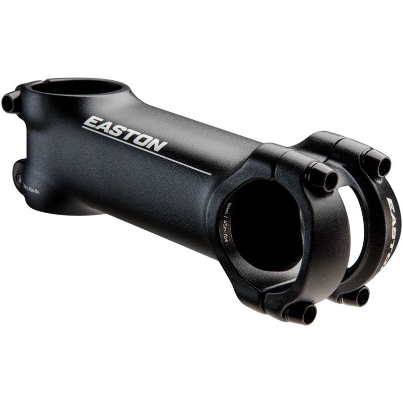 Easton EA50 Stem - 70mm, 31.8 Clamp, +/-17, 1 1/8", Alloy, Black