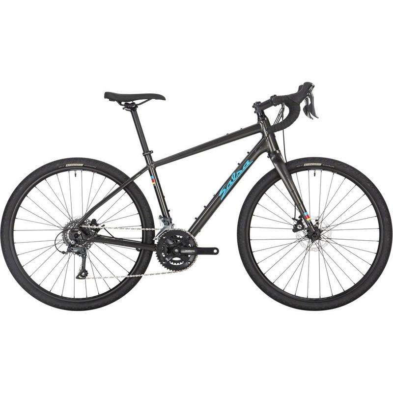 Salsa Journeyer Claris 650 Bike - 650b Aluminum Black 55cm