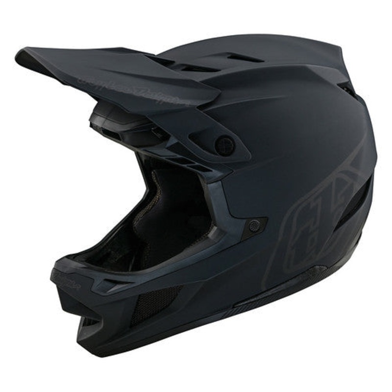 Troy Lee Designs D4 Composite Full Face Helmet with MIPS - Stealth - Black