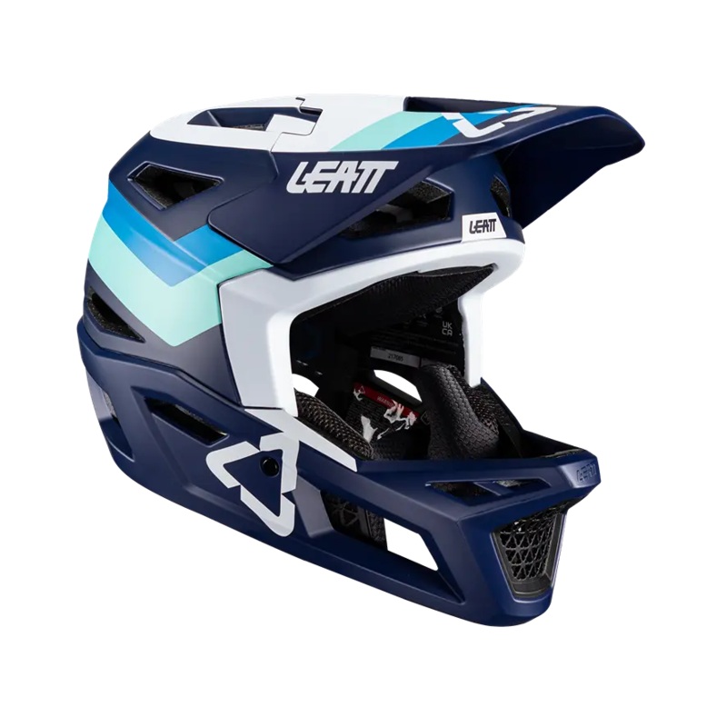 Leatt MTB Gravity 4.0 Full Face Helmet - Blue - 2024