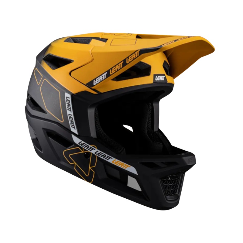 Leatt MTB Gravity 6.0 Carbon Full Face Helmet - Gold - 2024