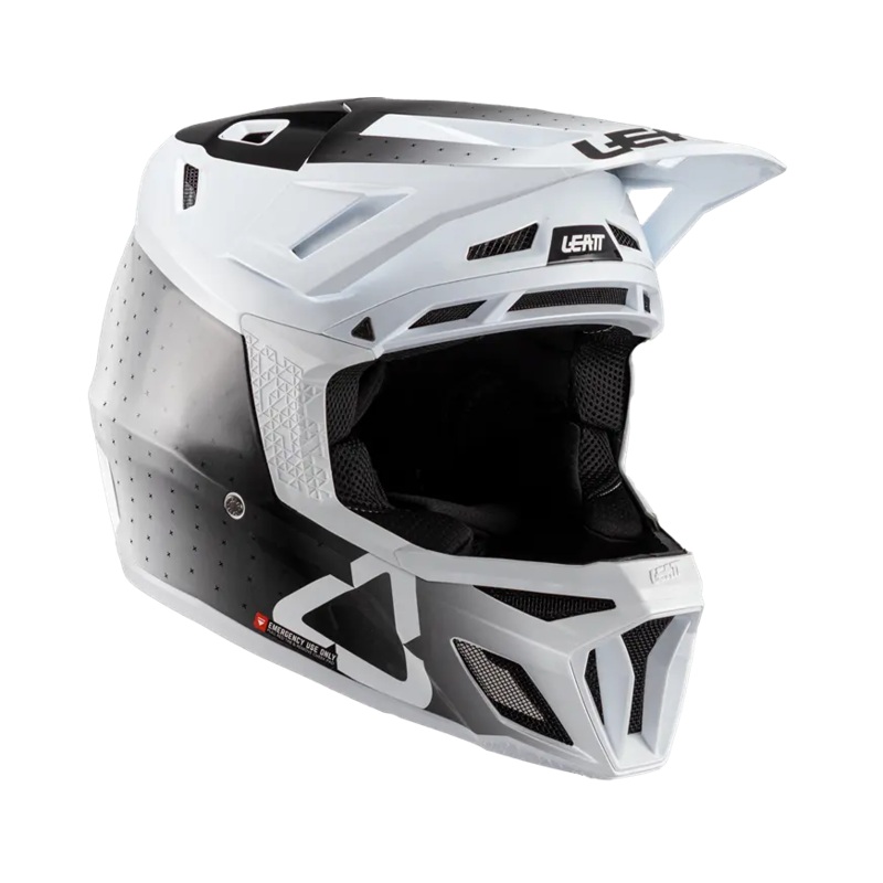 Leatt MTB Gravity 8.0 Full Face Helmet - White - 2024