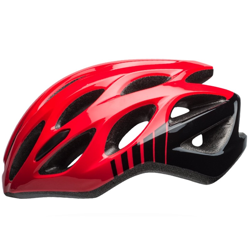 Bell Draft Road Helmet - Gloss Hibiscus-Black