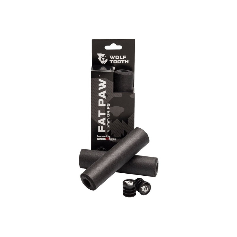 Wolf Tooth Components Fat Paw Grips - Black