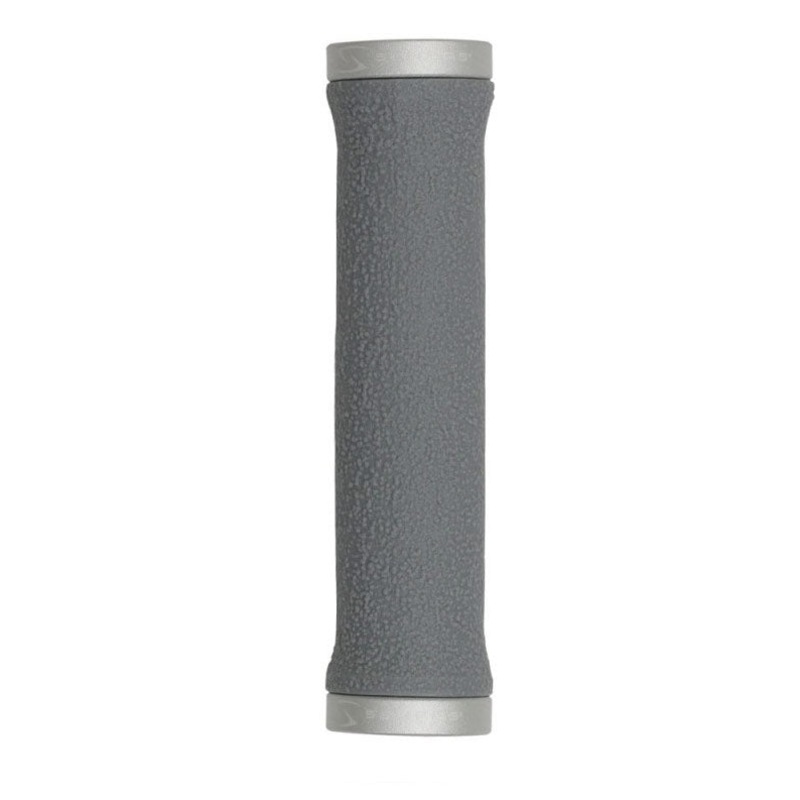 Serfas Dual Lock On Grip - Sandpaper Texture - Gray