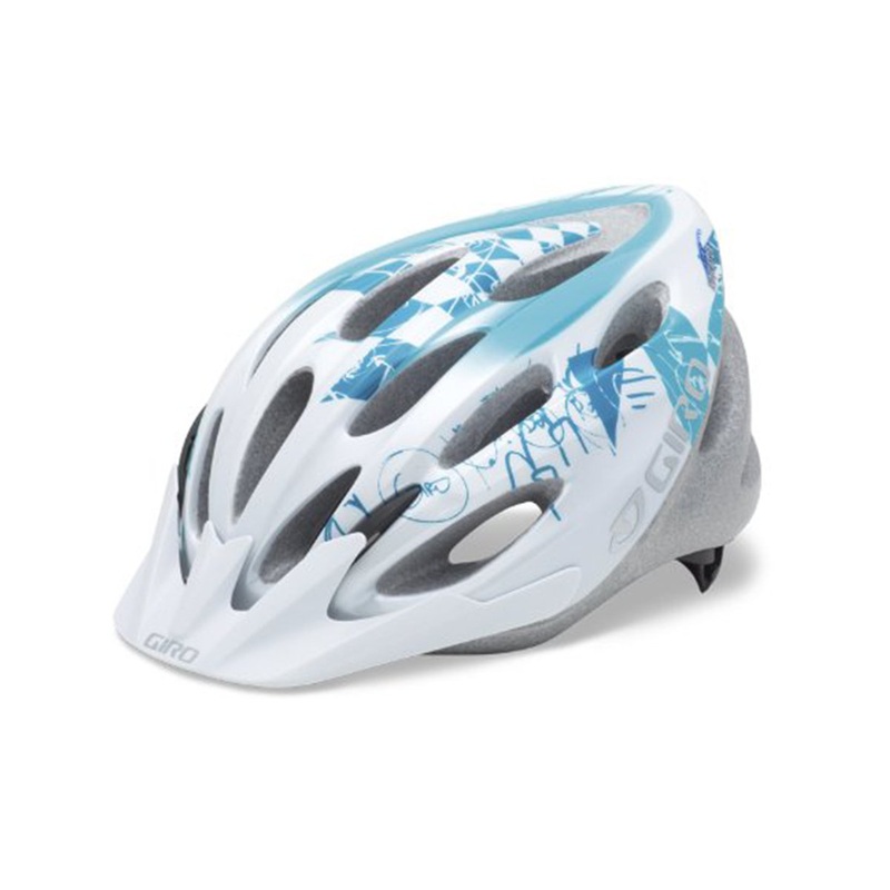Giro Indicator Road Helmet - White-Turquoise
