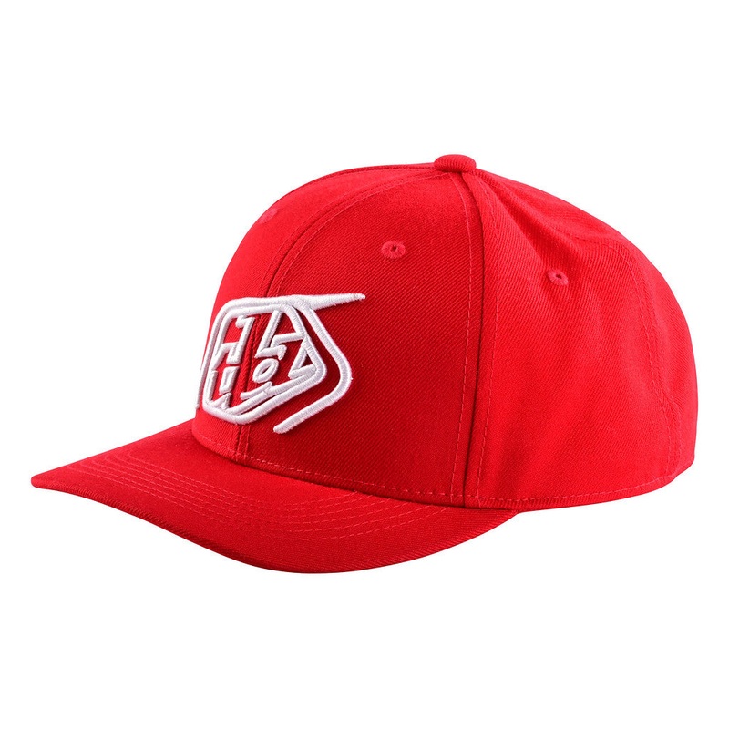 Troy Lee Designs 9Forty Snapback Hat - Crop - Red-White