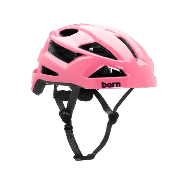 Bern FL-1 Libre Helmet - Satin Hot Pink