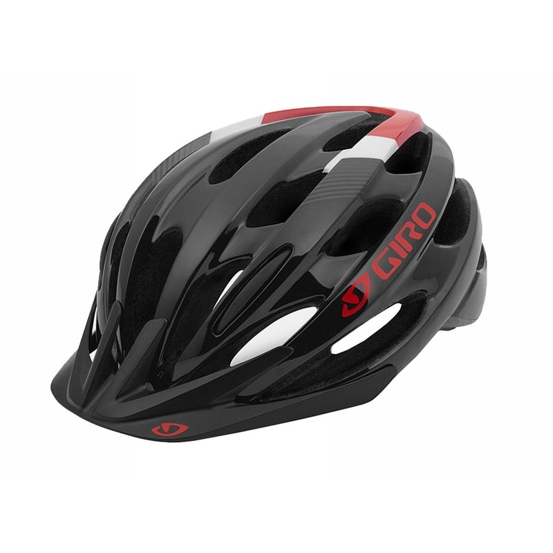 Giro Bishop MTB Helmet - Black-Bright Red