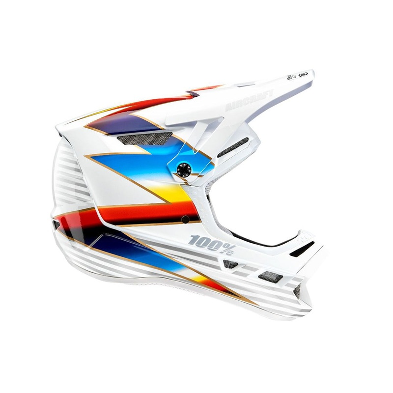 100% Aircraft Composite Full Face Helmet - Knox White