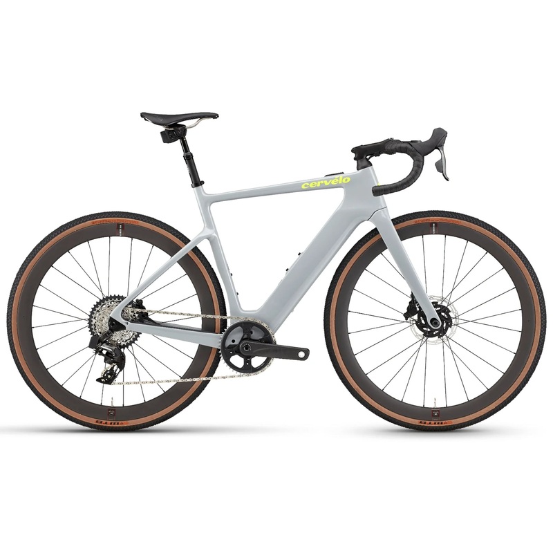 Cervelo Rouvida 700c - Force XPLR AXS 1 Gravel E-Bike - Granite