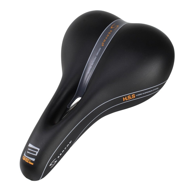 Serfas E-Gel Elastomer Hybrid Saddle with Cutout