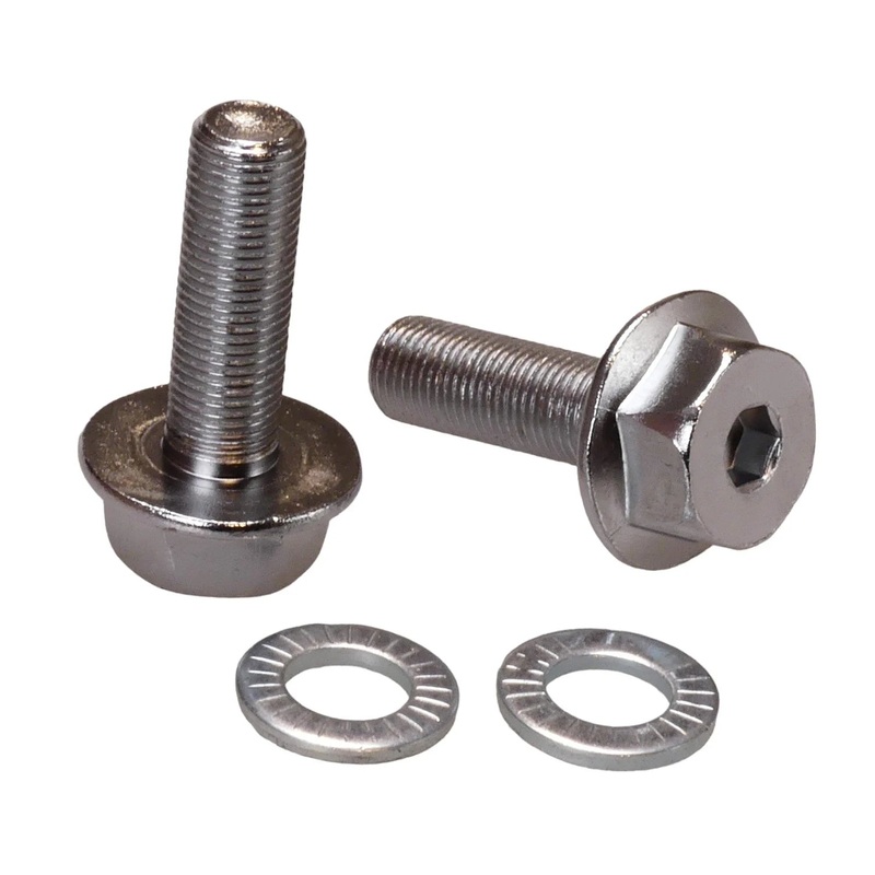 GT Bikes 3/8" Female BMX Hub Bolts & Washers