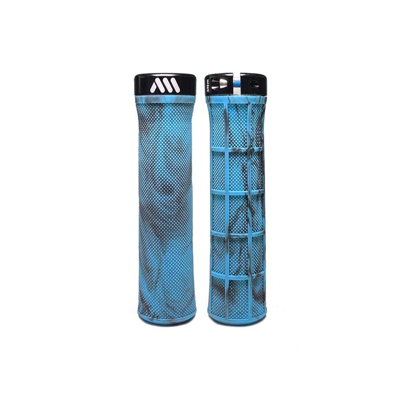 AMS Berm Lock-On Grip - Blue Camo