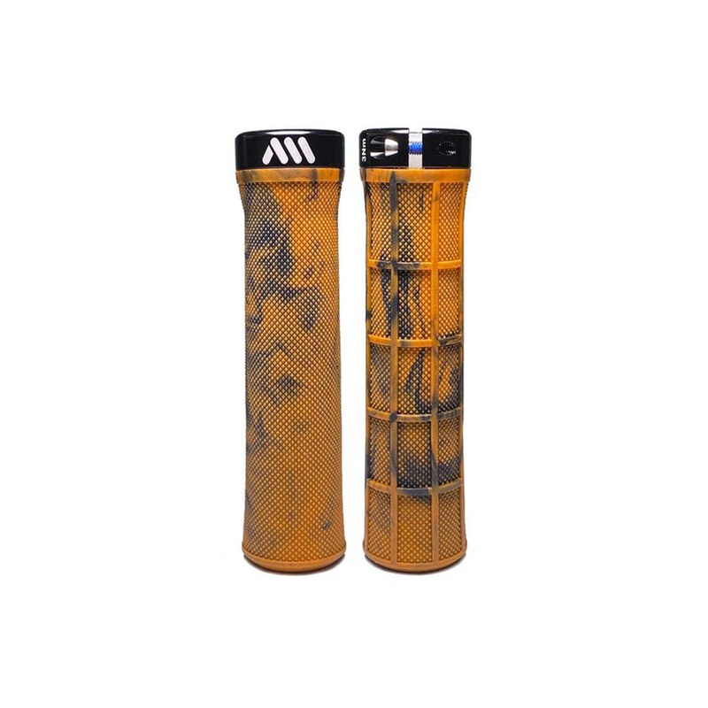 AMS Berm Lock-On Grip - Orange Camo