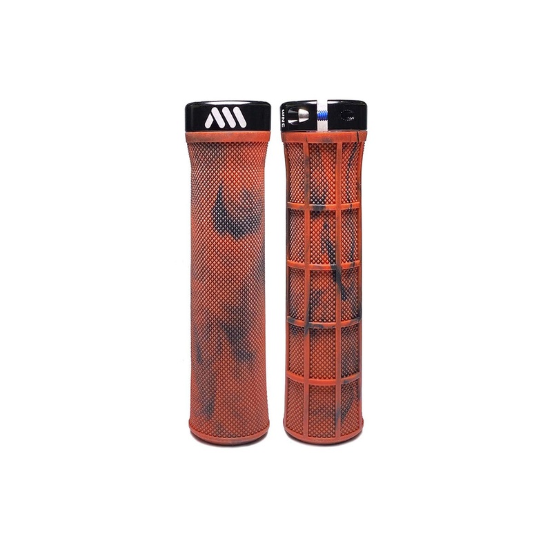 AMS Berm Lock-On Grip - Red Camo
