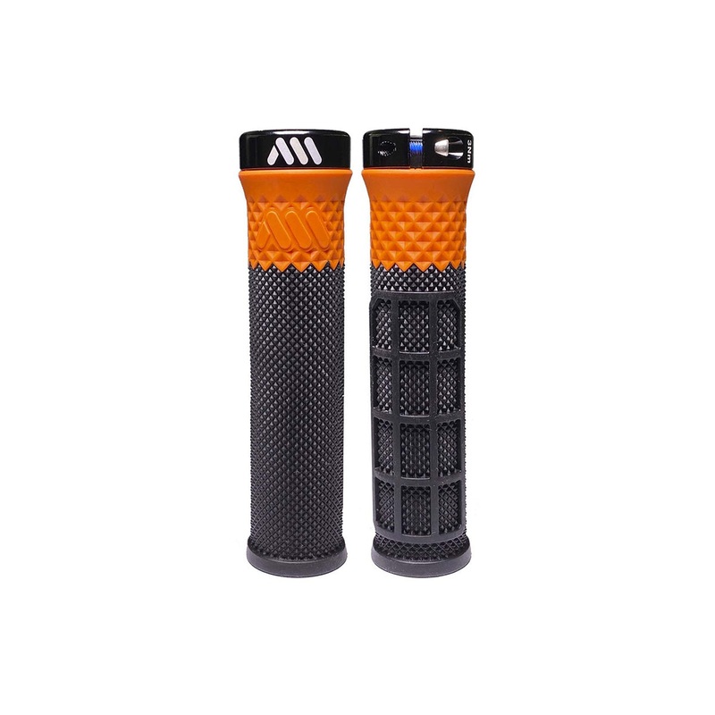 AMS Cero Lock-On Grip - Black-Orange