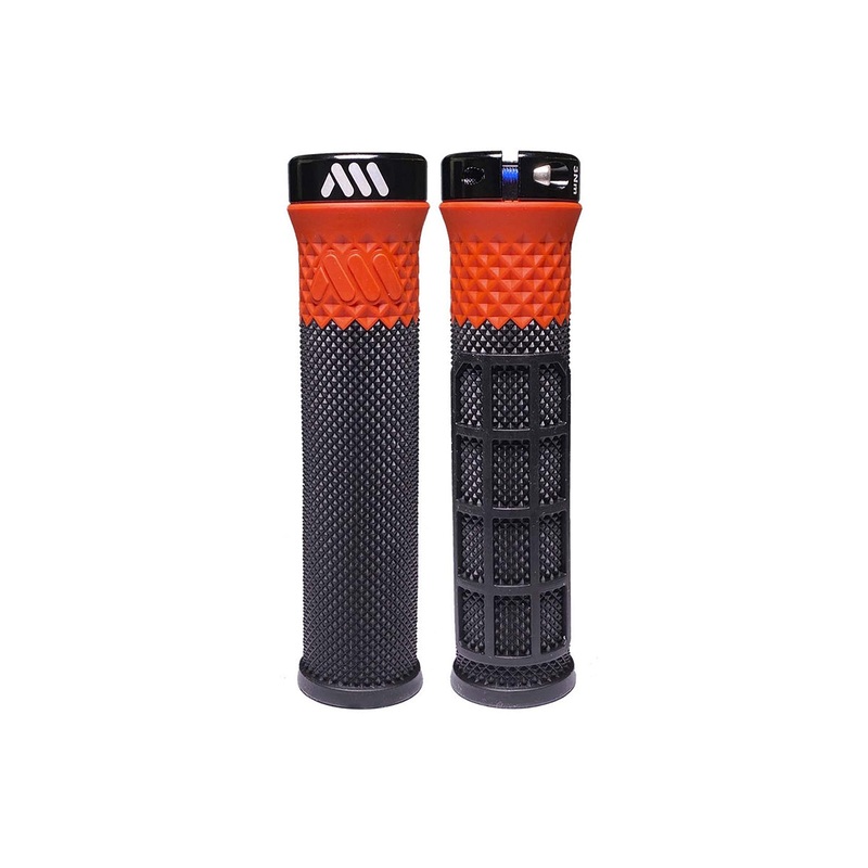 AMS Cero Lock-On Grip - Black-Red