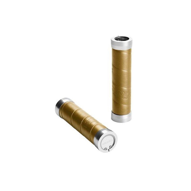 Brooks England Slender Leather Grips - Mustard