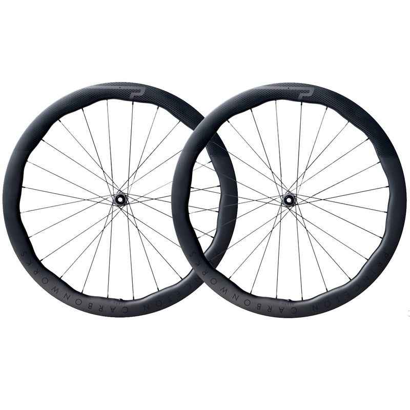 Ruote Princeton Peak 4550 EVO Disc White Industries CLD - Nero