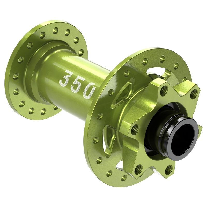 Mozzo anteriore Dt Swiss 350 110/15 IS R32 Boost LTD - Verde