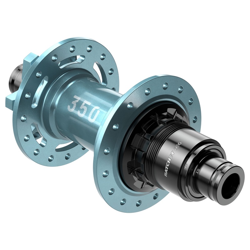 Mozzo posteriore Dt Swiss 350 148/12 IS R32 Boost H Deg LTD - Azzurro