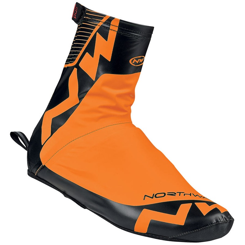 Copriscarpe Northwave Acqua - Arancio Fluo